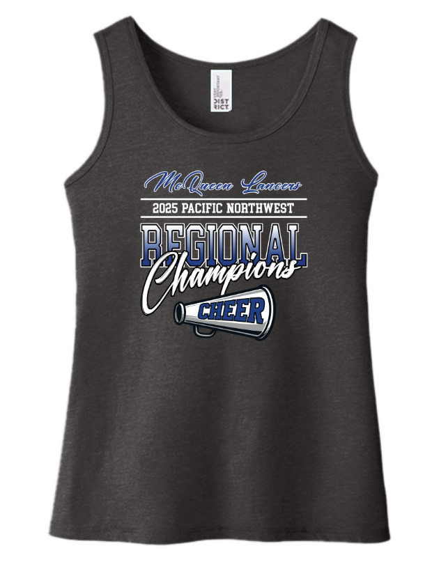 McQueen Cheer Champions - YOUTH Cotton Tank Top