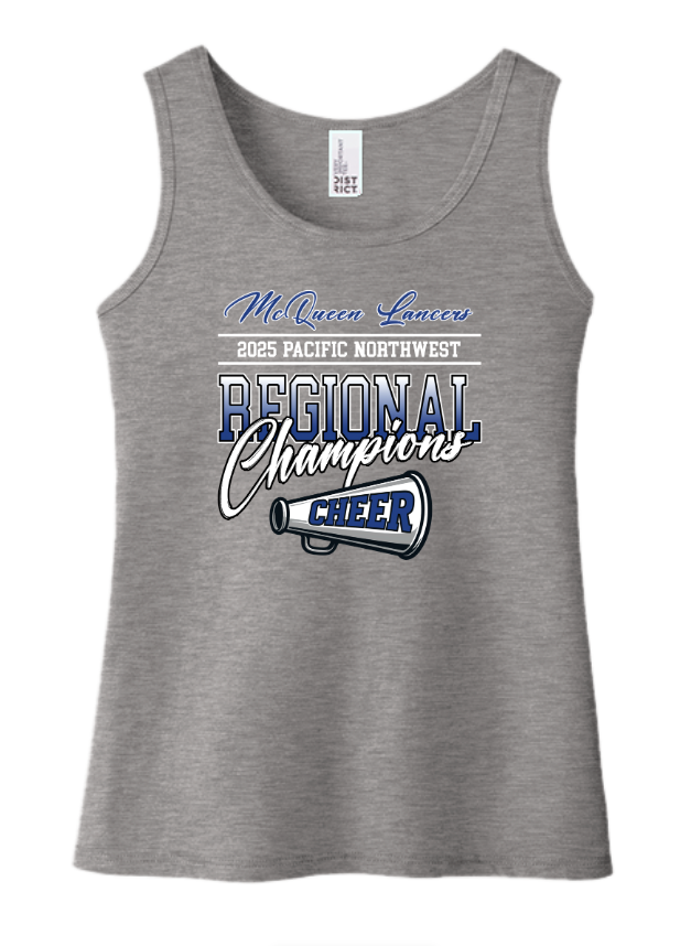 McQueen Cheer Champions - YOUTH Cotton Tank Top