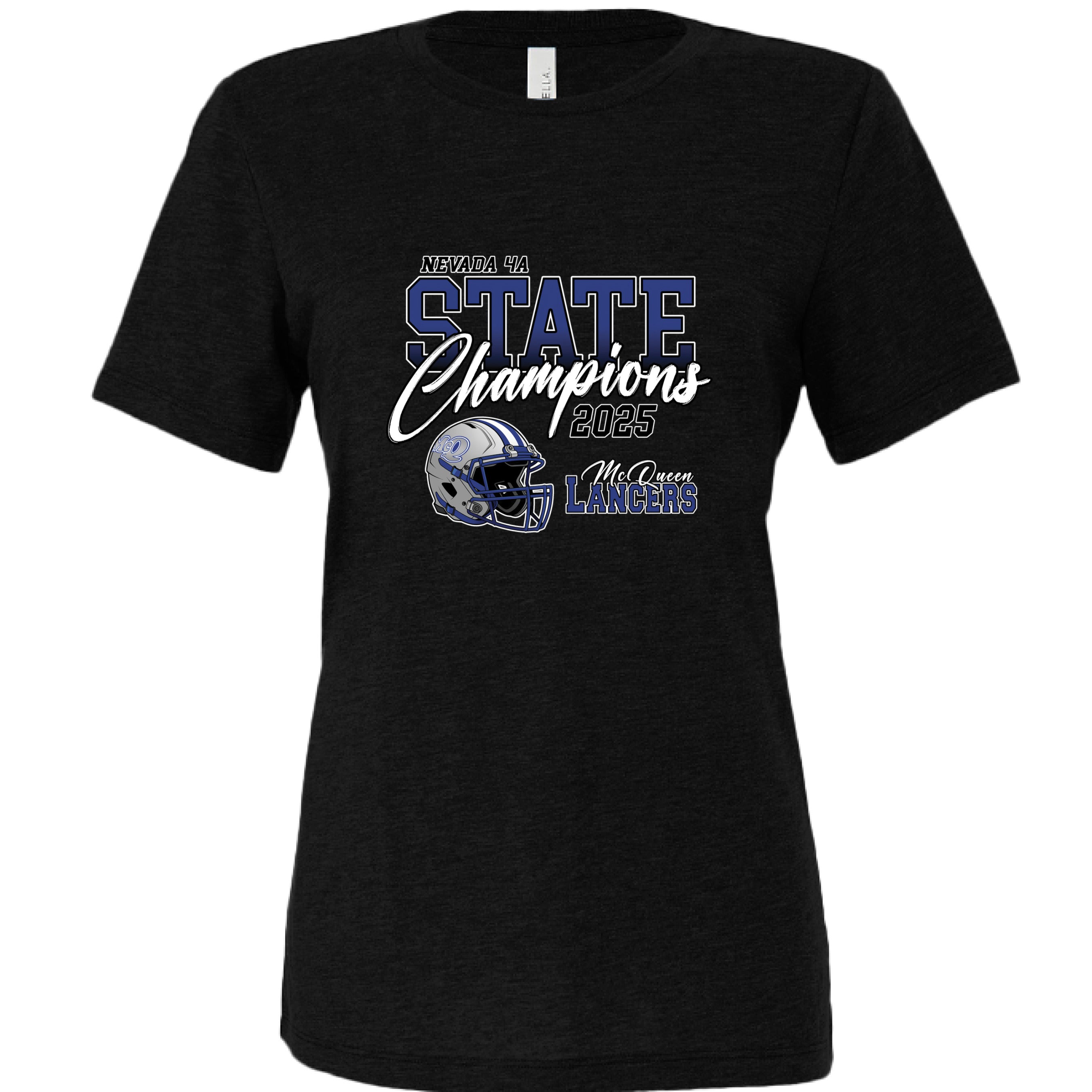 SOLID BLK TRIBLEND - FRONT