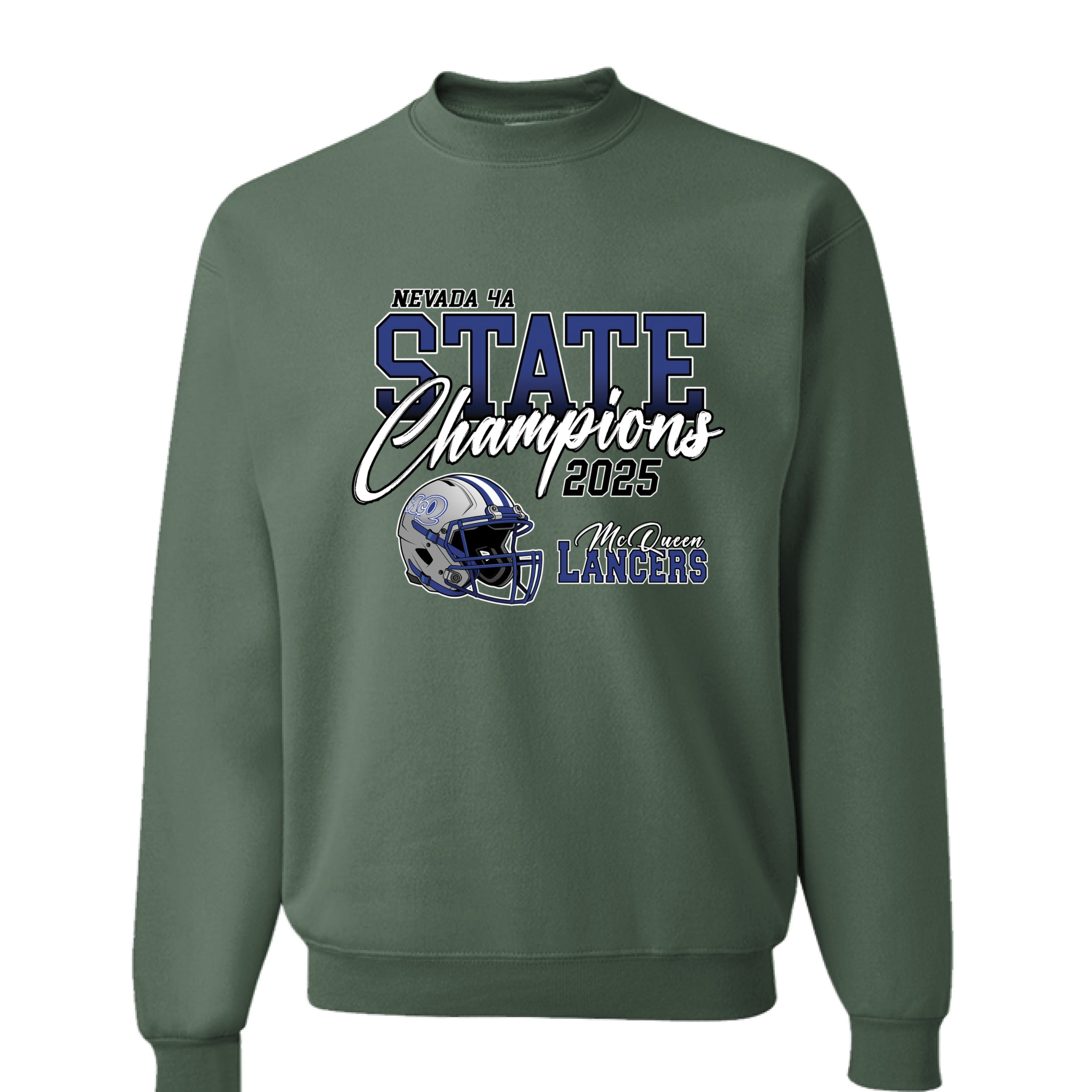 Military Green Heather - FRONT