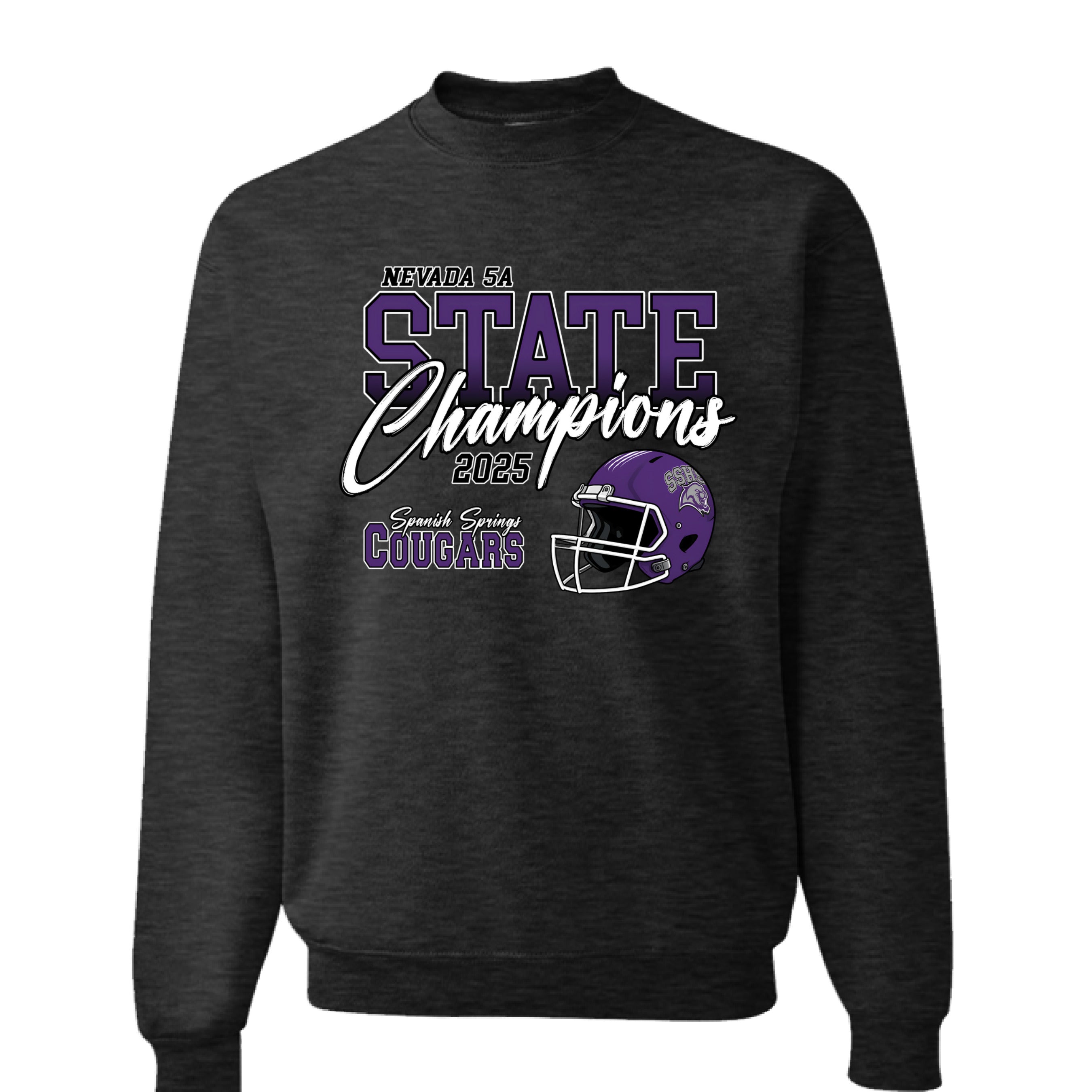 BLACK HEATHER - FRONT