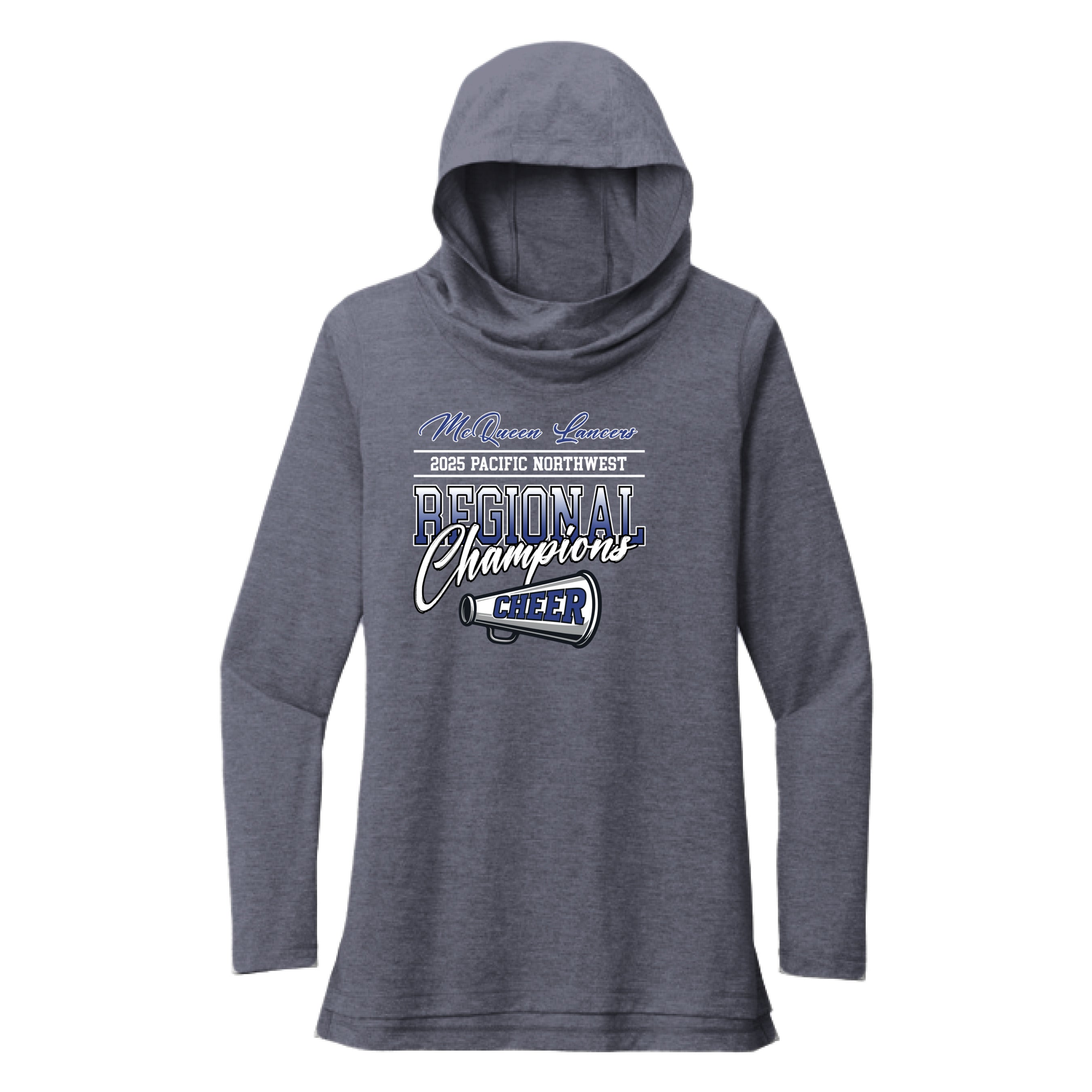 True Navy Hthr - FRONT