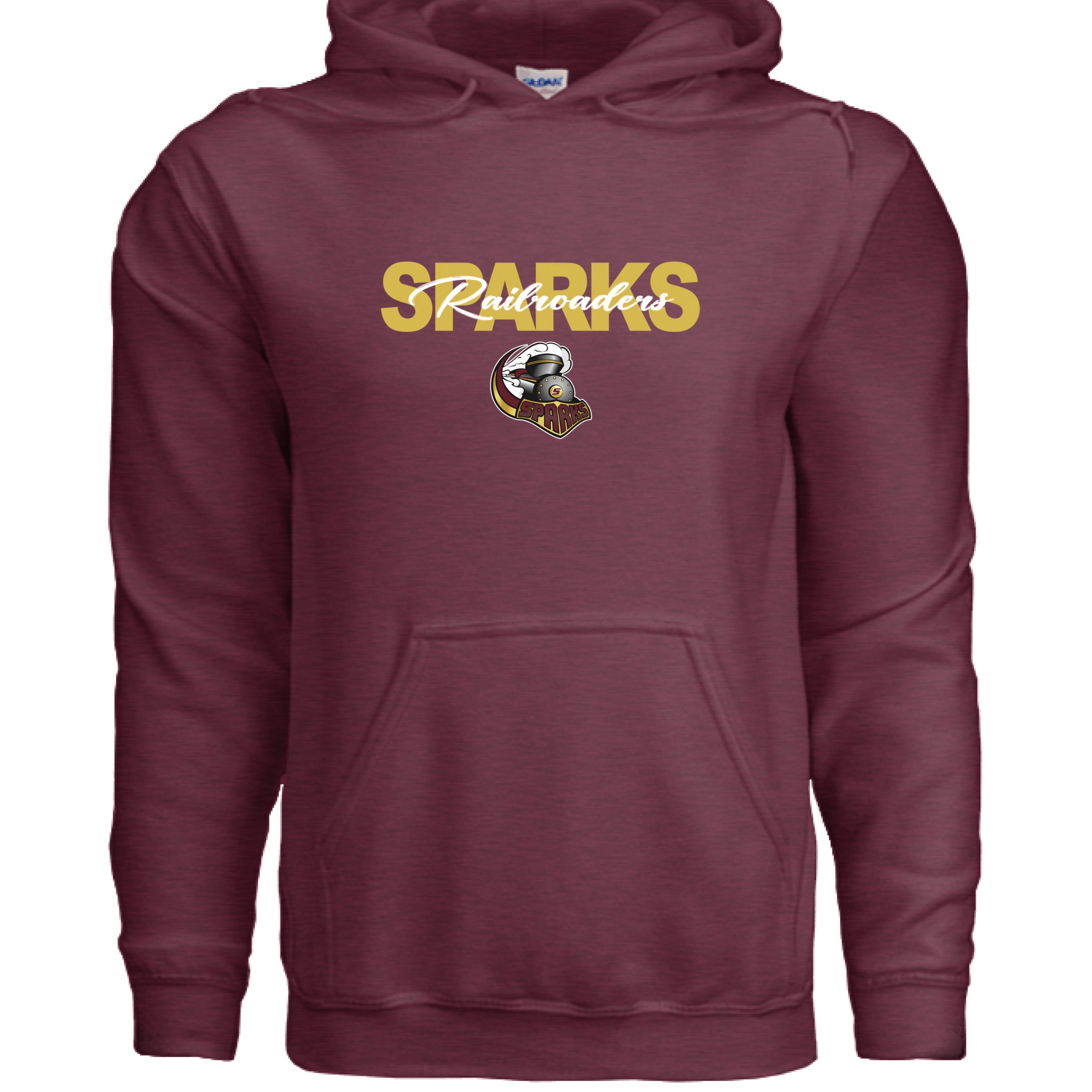 Heather Sport Dark Maroon - FRONT