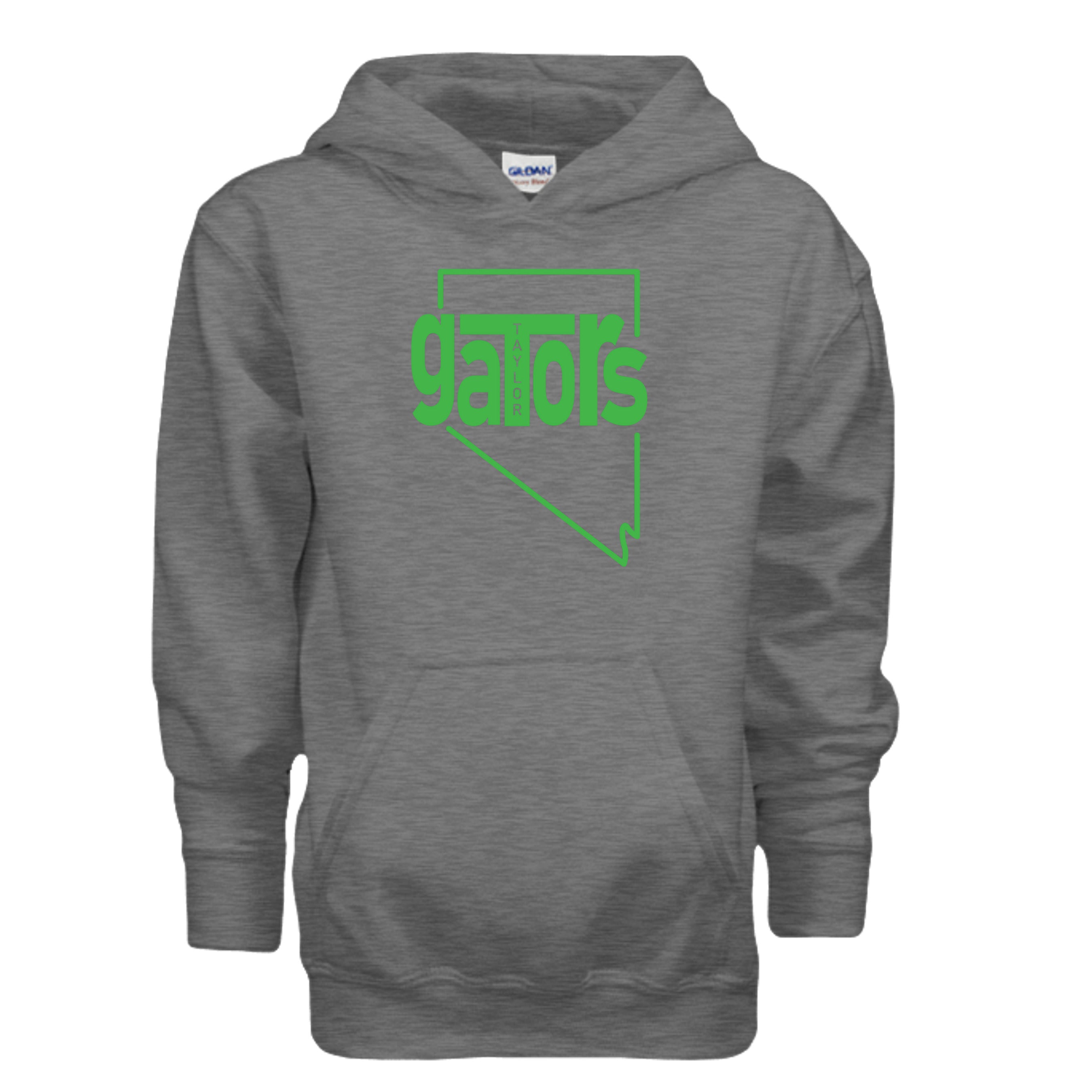 GRAPHITE HEATHER - G185B - FRONT