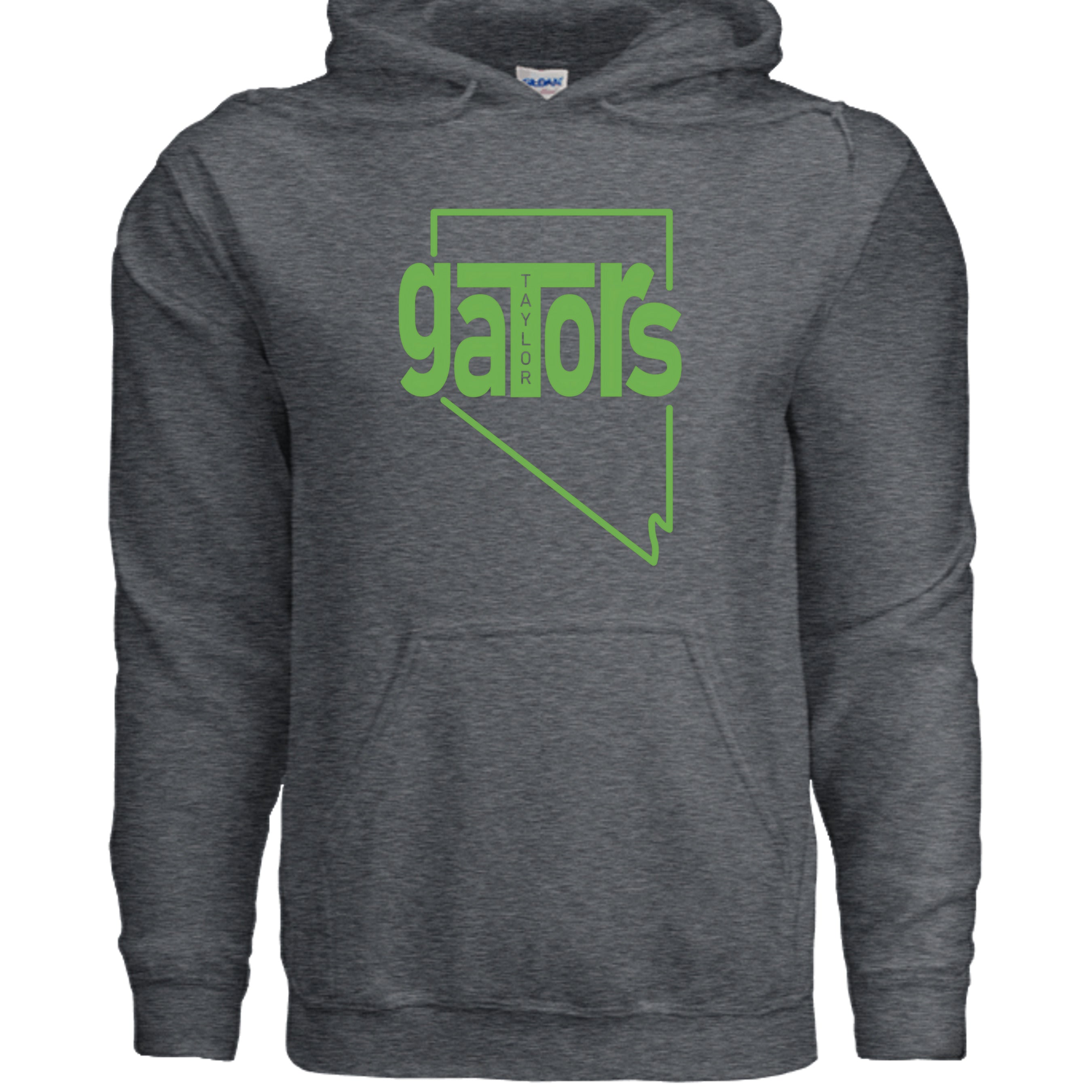 DARK HEATHER - G185 - FRONT