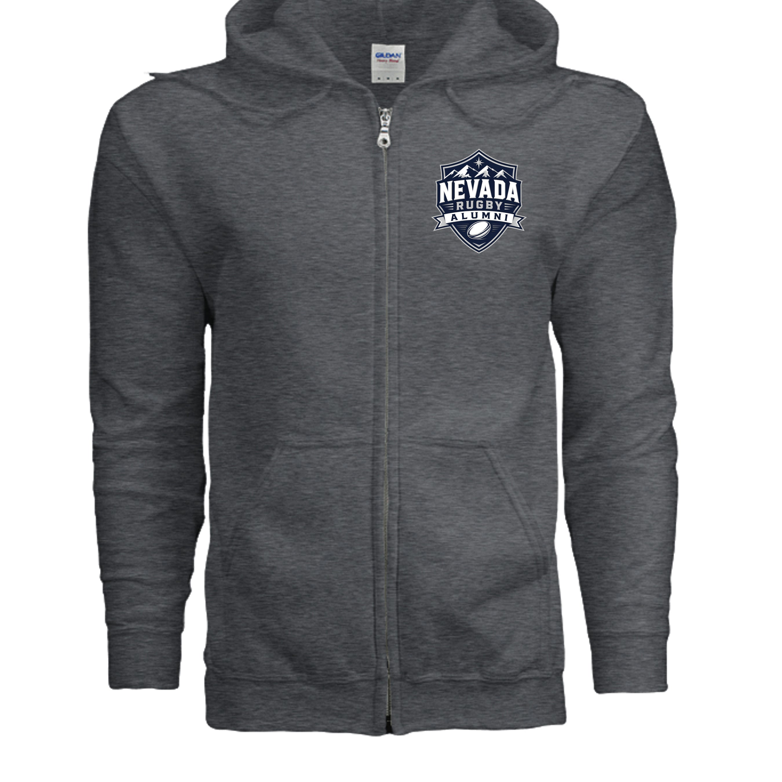 DARK HEATHER - G186 - FRONT