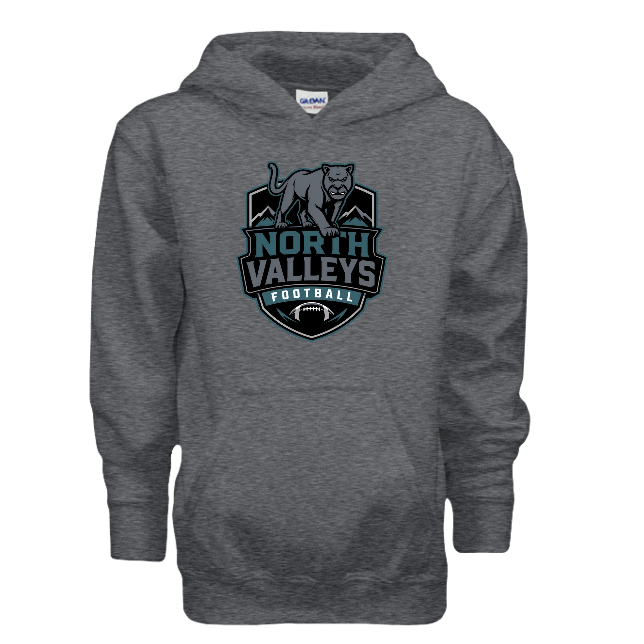 DARK HEATHER - G185B - FRONT