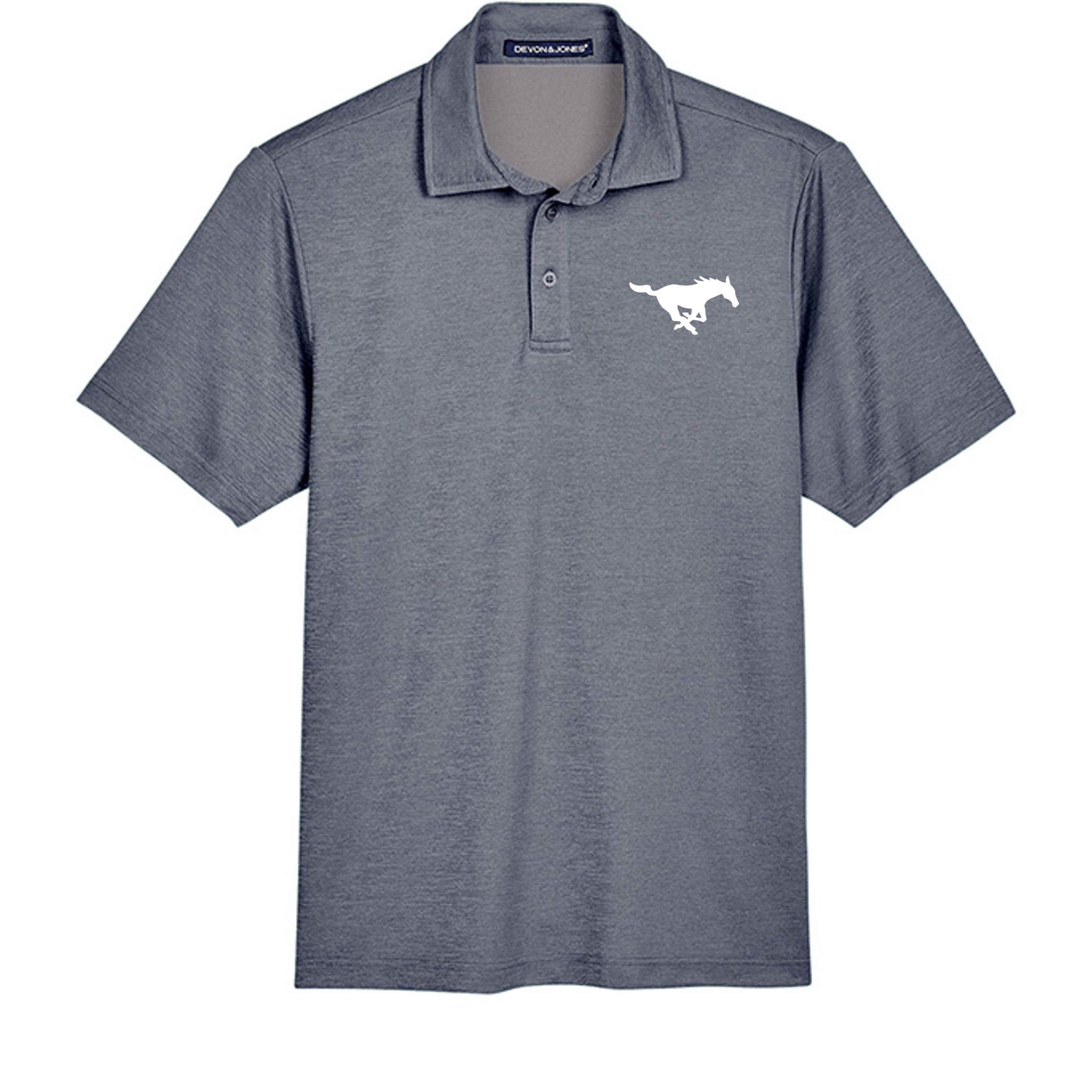 NAVY HEATHER - DG22 - FRONT