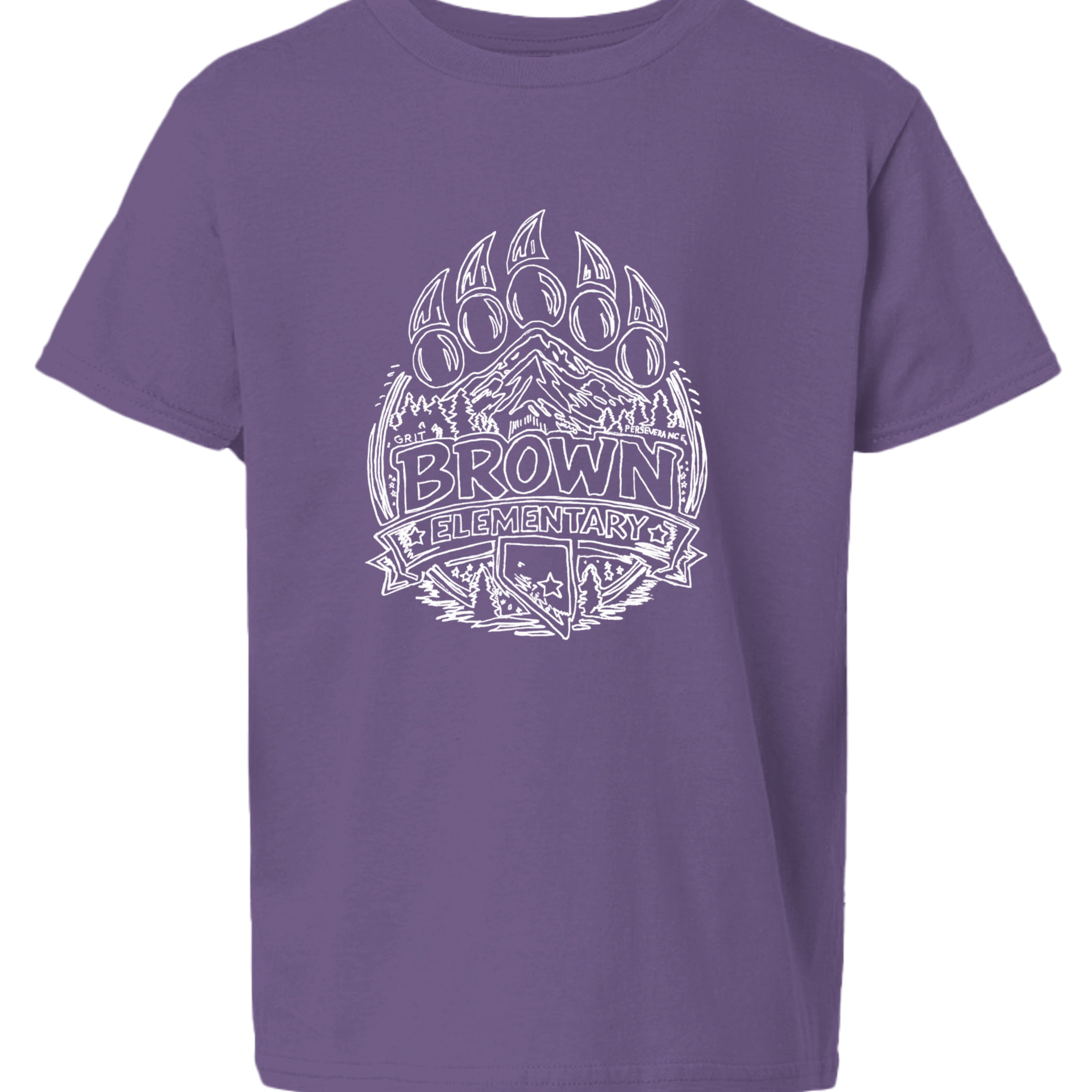 Heather Purple - G640B - FRONT