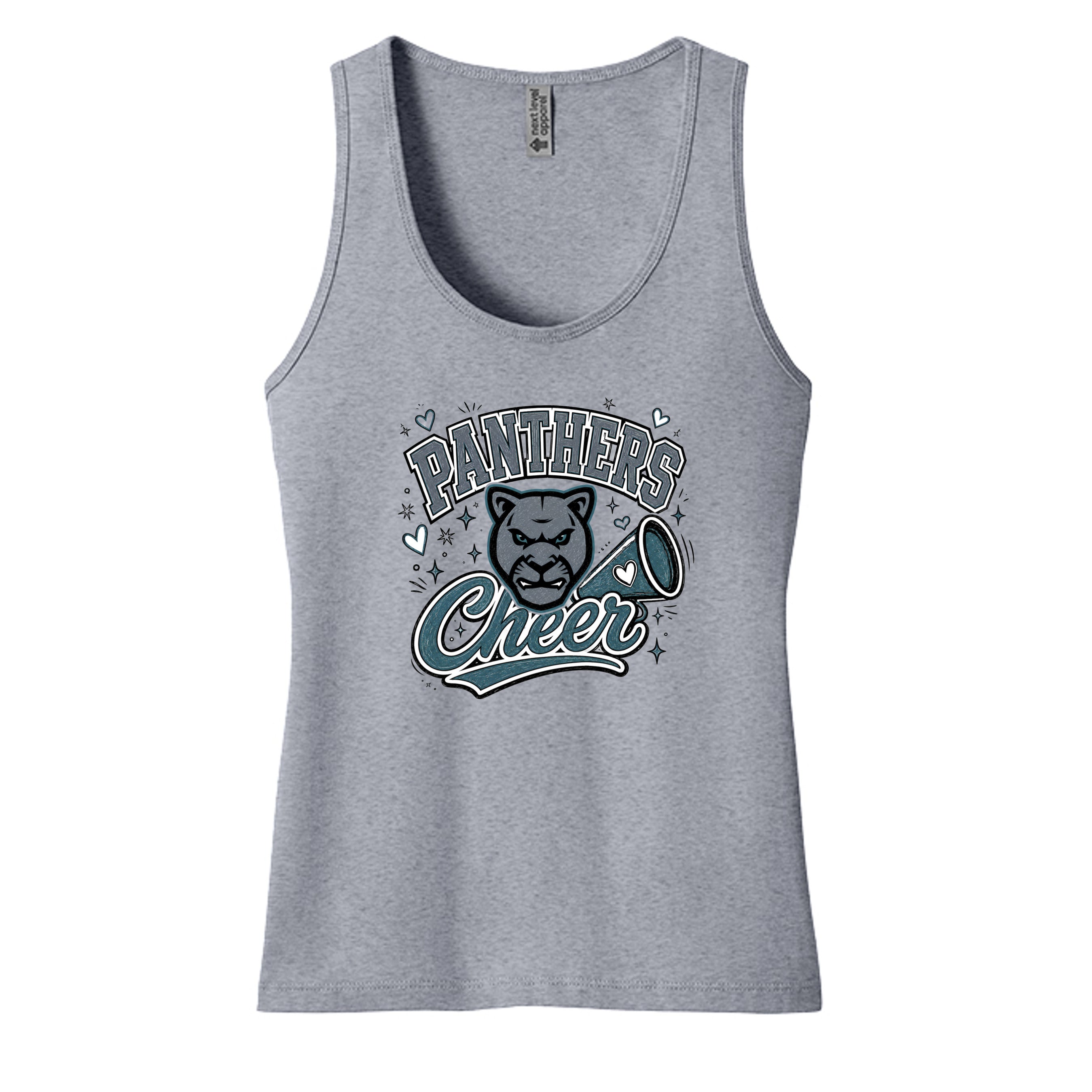 Heather Grey - 3933NL - FRONT