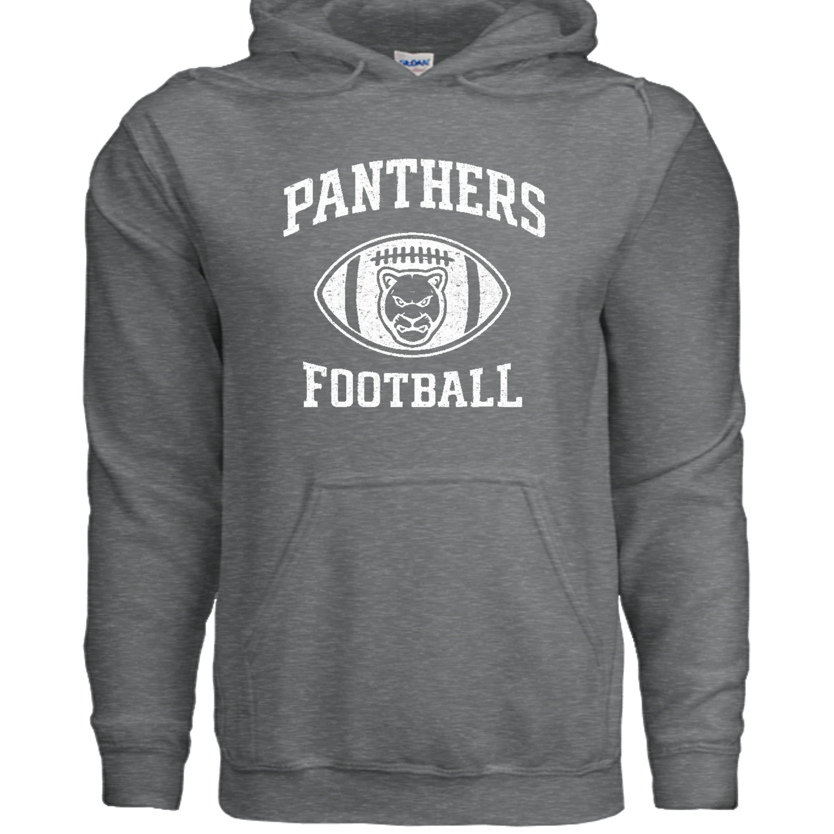 Fan Charcoal Heather - G185 - FRONT