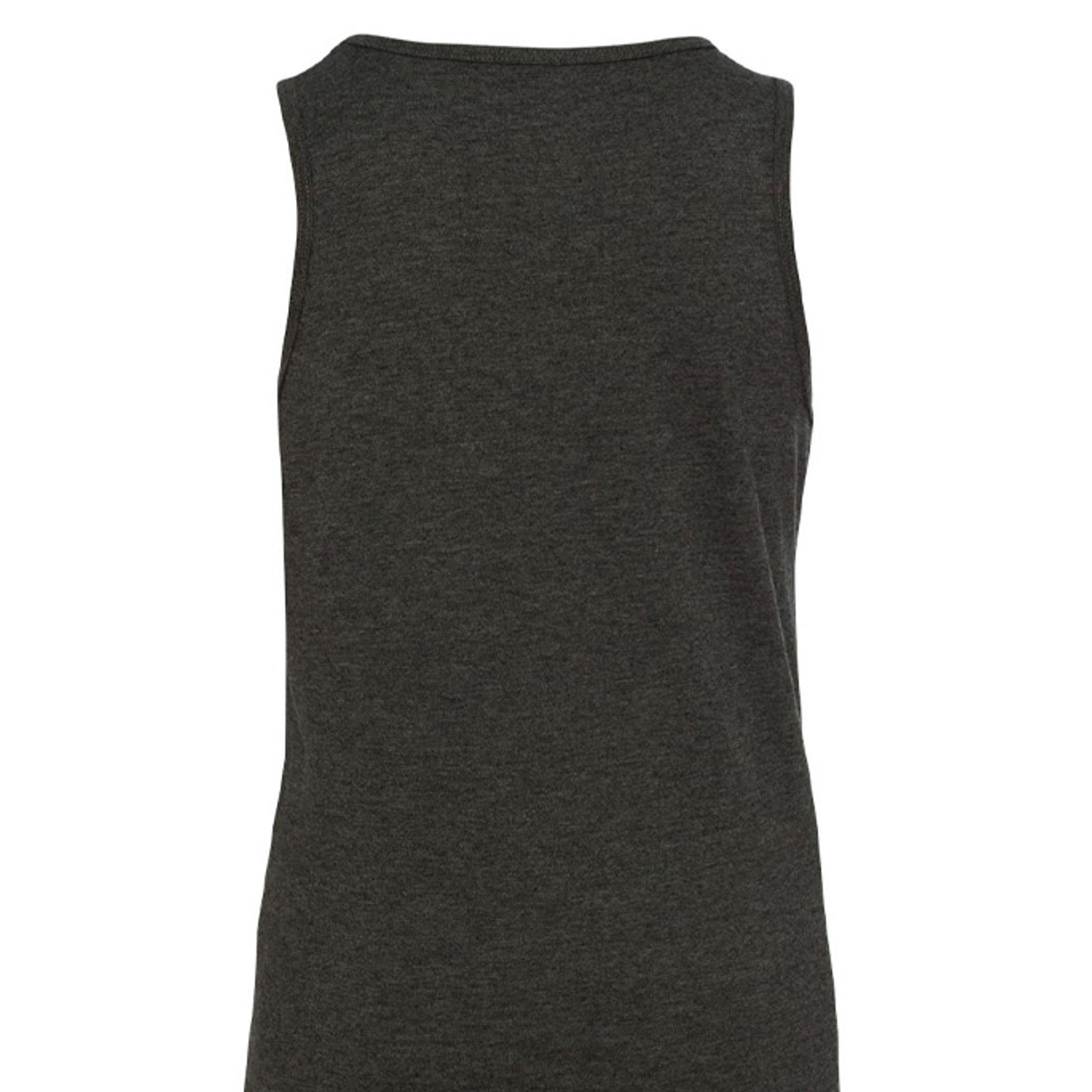 DARK GREY HEATHER - 3480YCV - BACK