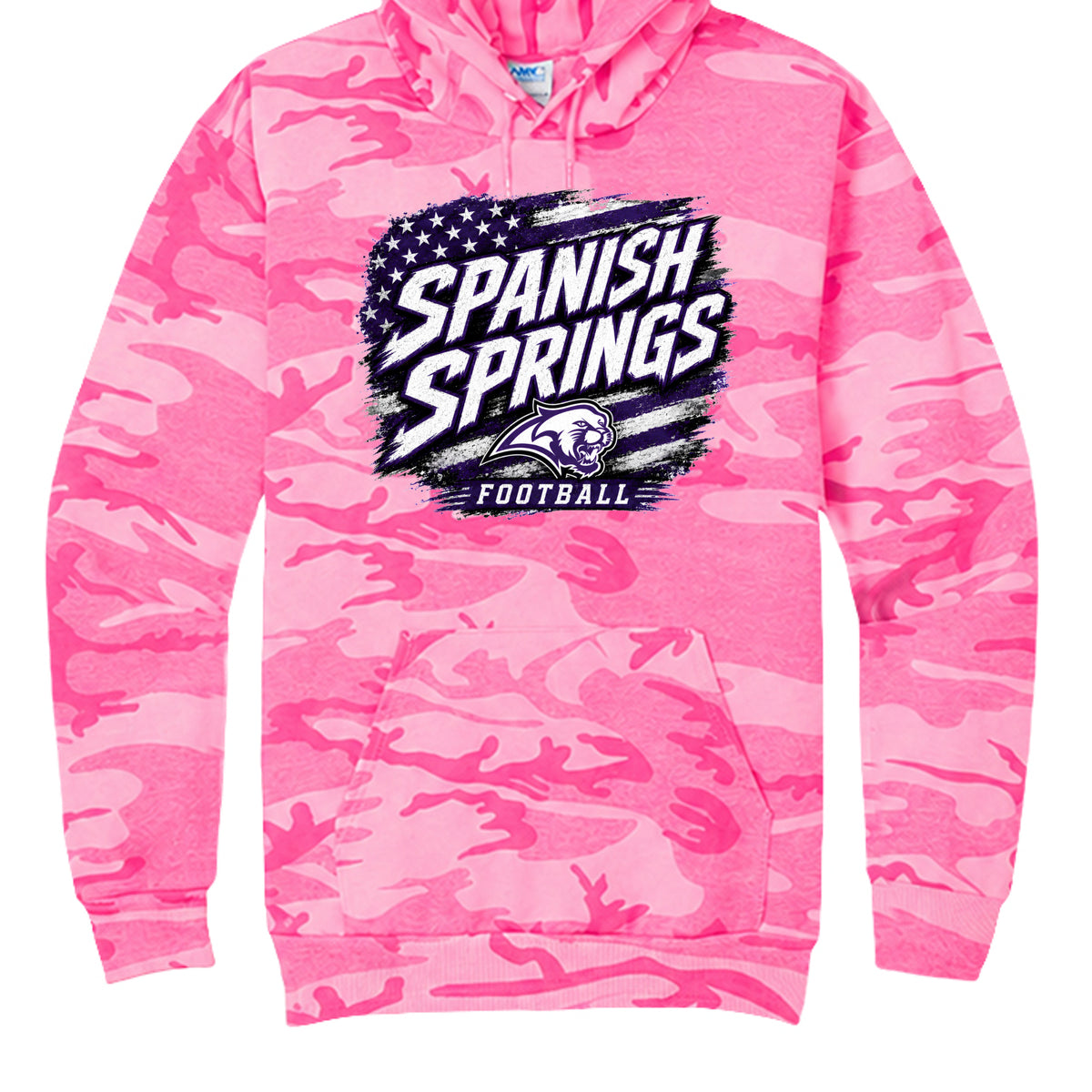 Pink Camo - PC78HC - FRONT